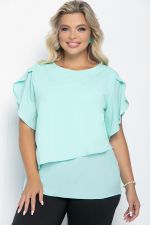Блуза Магнолия (мятная) Б11050 LT Collection