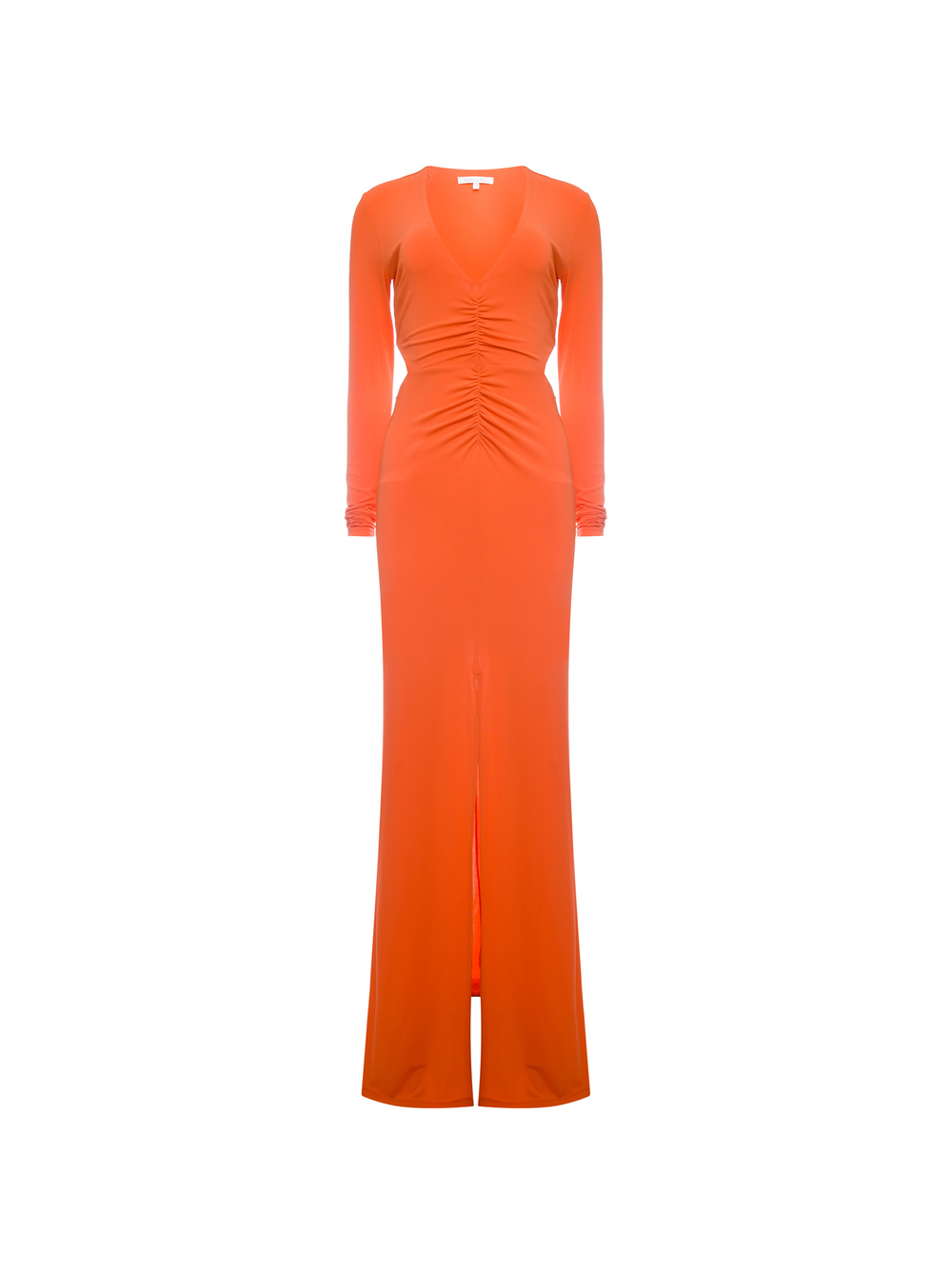 PATRIZIA PEPE  платье в пол -оранжевый