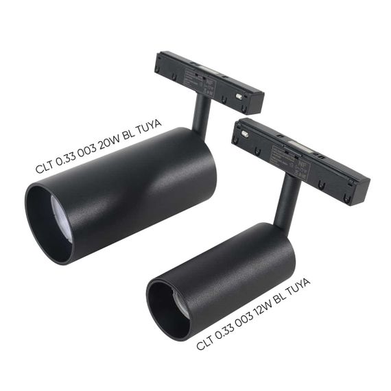 Трековый магнитный светильник Crystal Lux CLT 0.33 003 12W BL TUYA