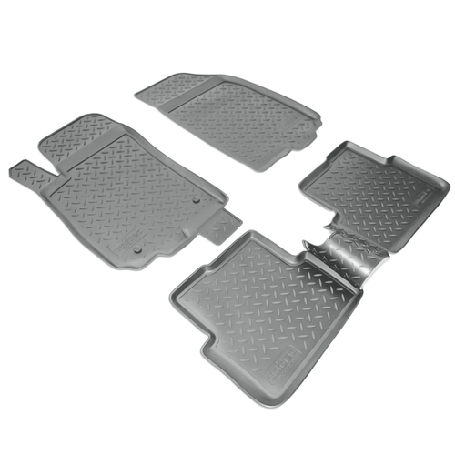 Ковры в салон Norplast/Unidec для Chevrolet Aveo (2011-)Полиуретан,Серый, арт.NPL-Po-12-03-G