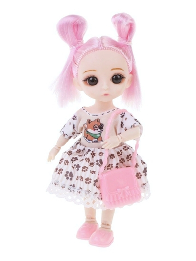 Кукла 17см. "Модница" с аксесс. пакет. 201020230