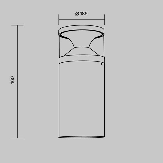 Ландшафтный светильник Maytoni Outdoor O496FL-L21B3K1