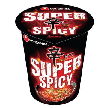 Лапша быстрого приготовления Nongshim Shin Red Super Spicy, 68 г (Корея)