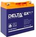 Аккумулятор DELTA GX 12-17 ( 12V 17Ah / 12В 17Ач ) - фотография