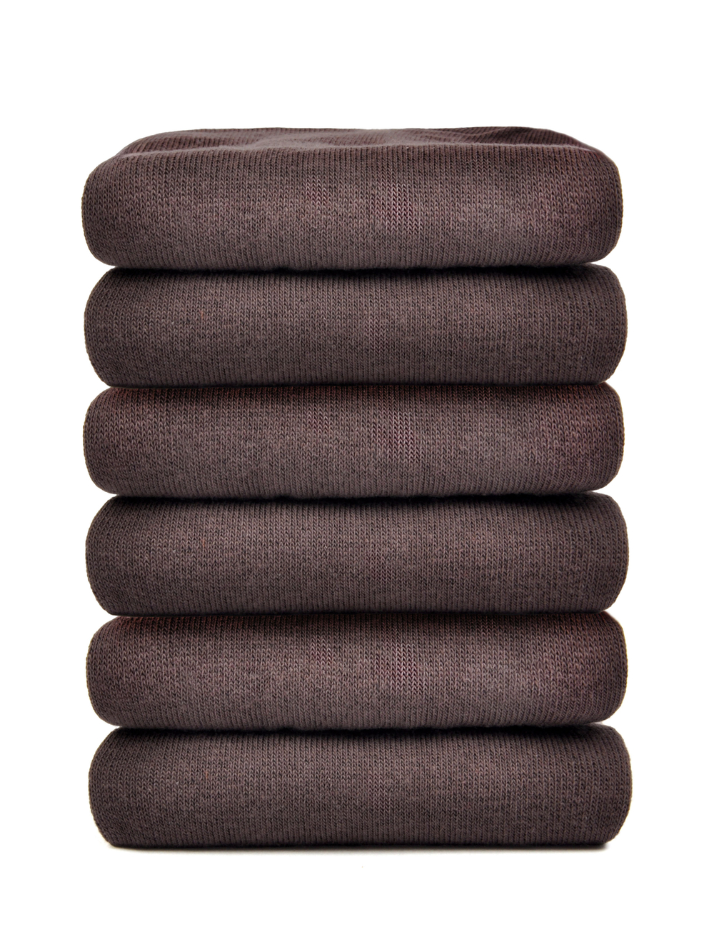 Носки высокие мужские, набор 3 пары, коричневый