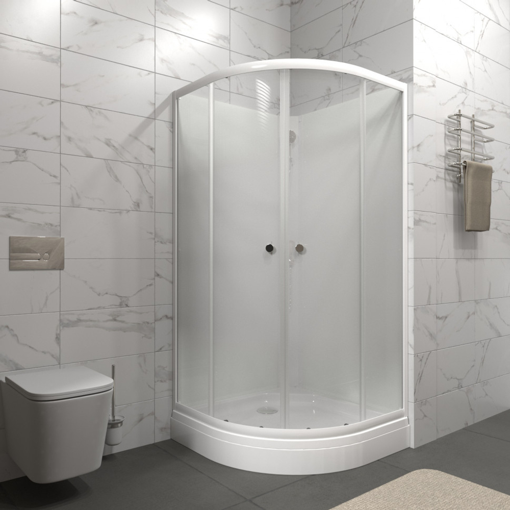 Душевая Кабина Лайт 90*90 А без крыши