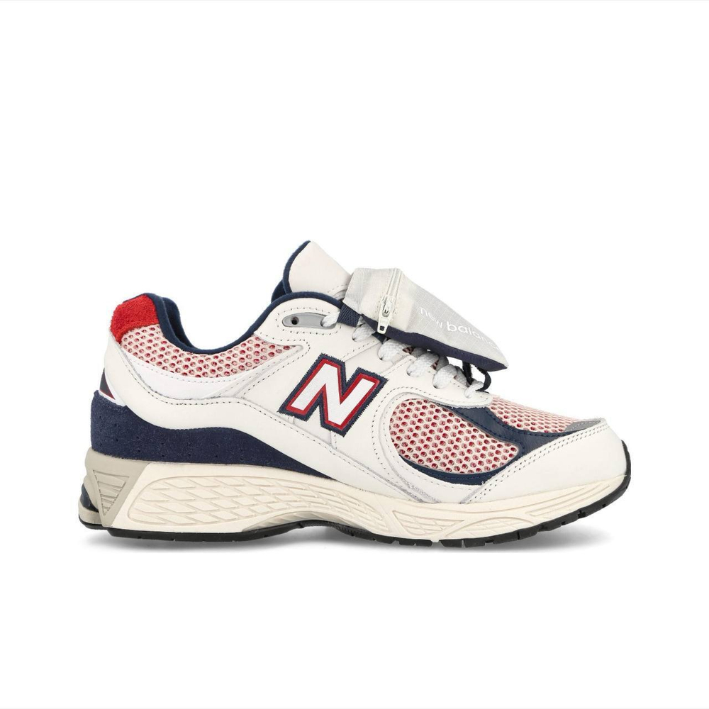 New Balance 2002r "Team Red / Navy Pouch"