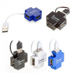 Картридер USB - Xaб SmartBuy SBHA-6900 4 порта