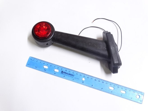 Фонарь габаритов красный/белый светод. 12-24V (Евросвет)