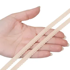 Резинка отделочная бежевая 9 мм (цв. 126), K-191/9