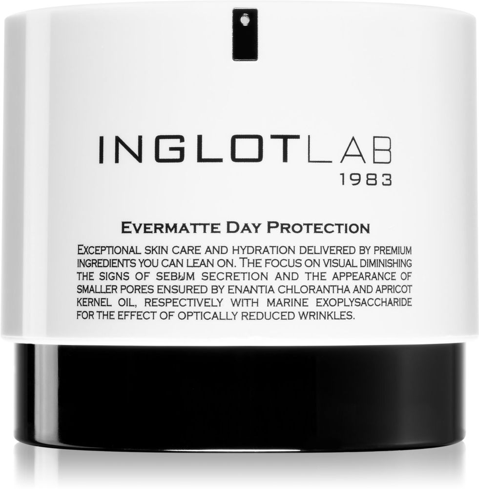 Inglot матирующий дневной крем Lab Evermatte Day Protection