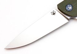 Нож Широгоров Ф3 S30V G10 3D олива подшипникифотография - 4