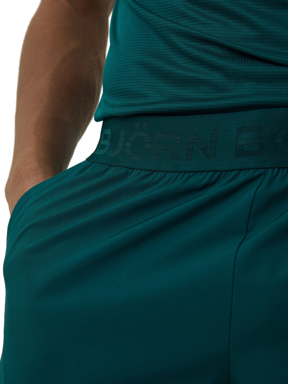 Мужские теннисные шорты Björn Borg Short Shorts - botanical garden