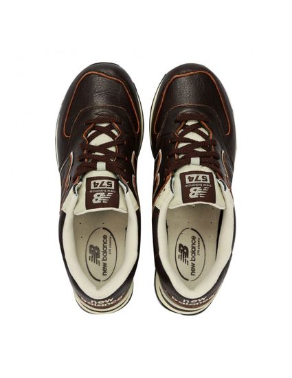 Кроссовки New Balance 574 Classic Brown/White