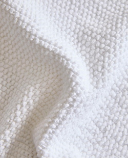 Zara Home - Нескользящий коврик для ванной из хлопка, белый, 50x70 см