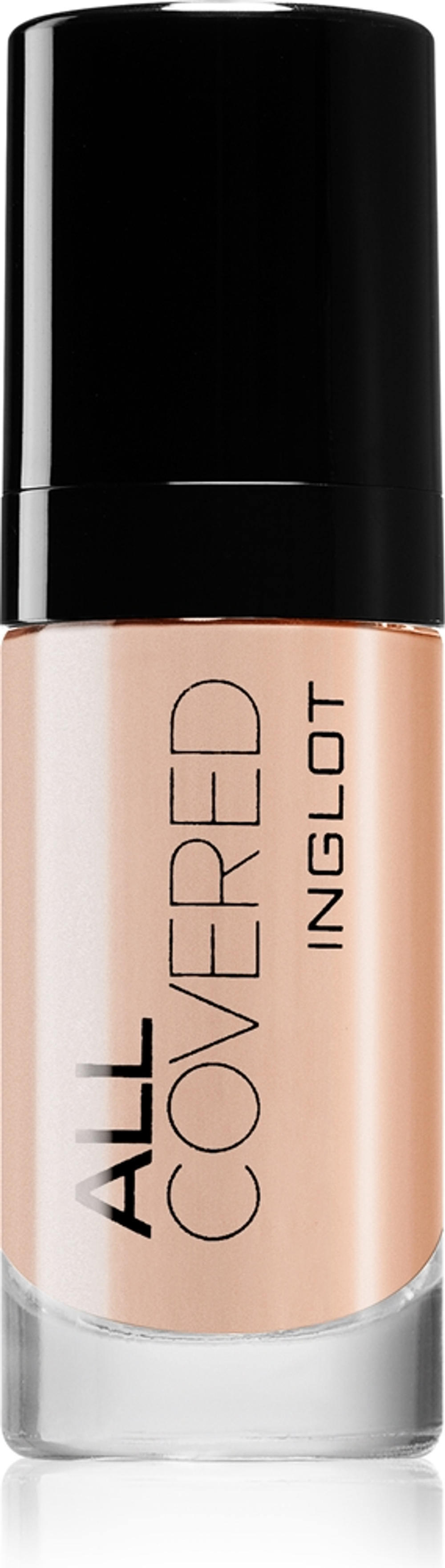 Inglot All Covered - Тональная основа: травялый подклад оттенок LC 010, 30 ml