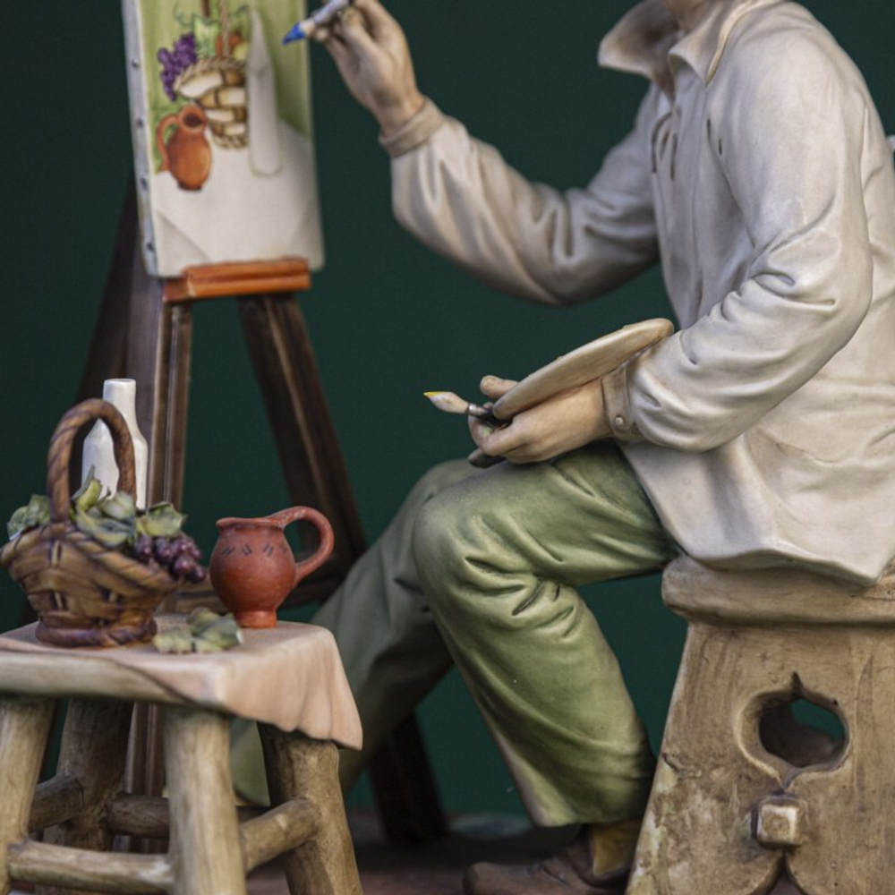 Фарфоровая мануфактура Capodimonte «Живописец»