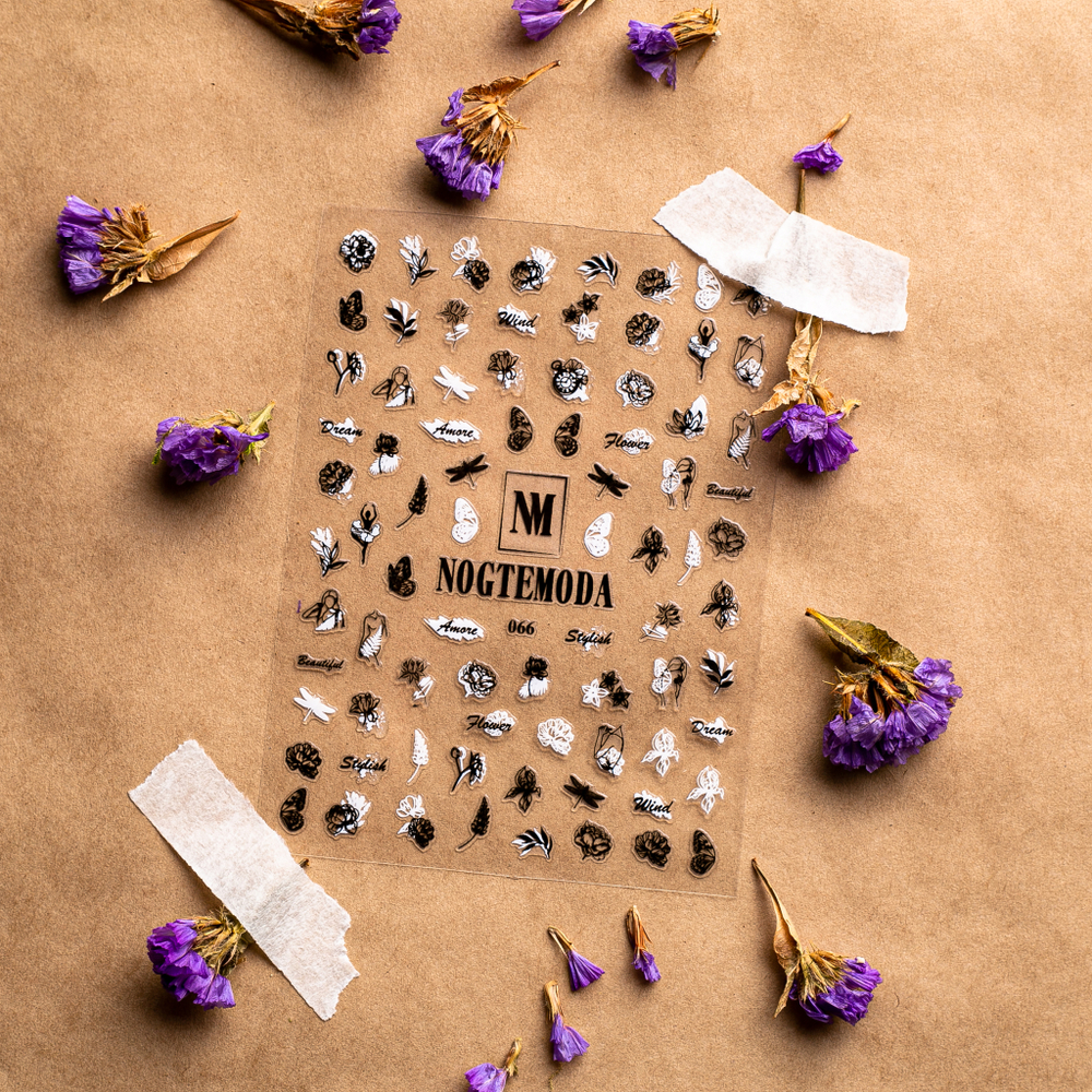 Nogtemoda Наклейки для ногтей Classic 066