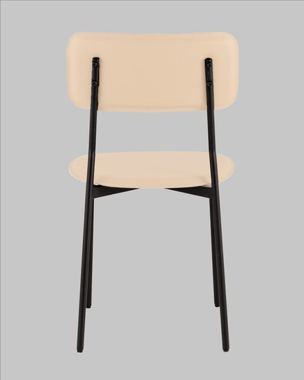 Стул обеденный Mikkie бежевая экокожа