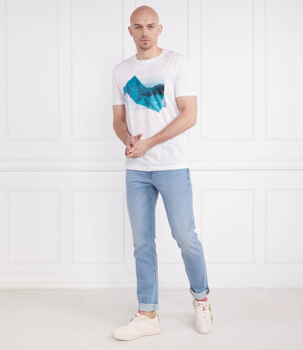 футболка teetaste BOSS ORANGE - белый(50478787)