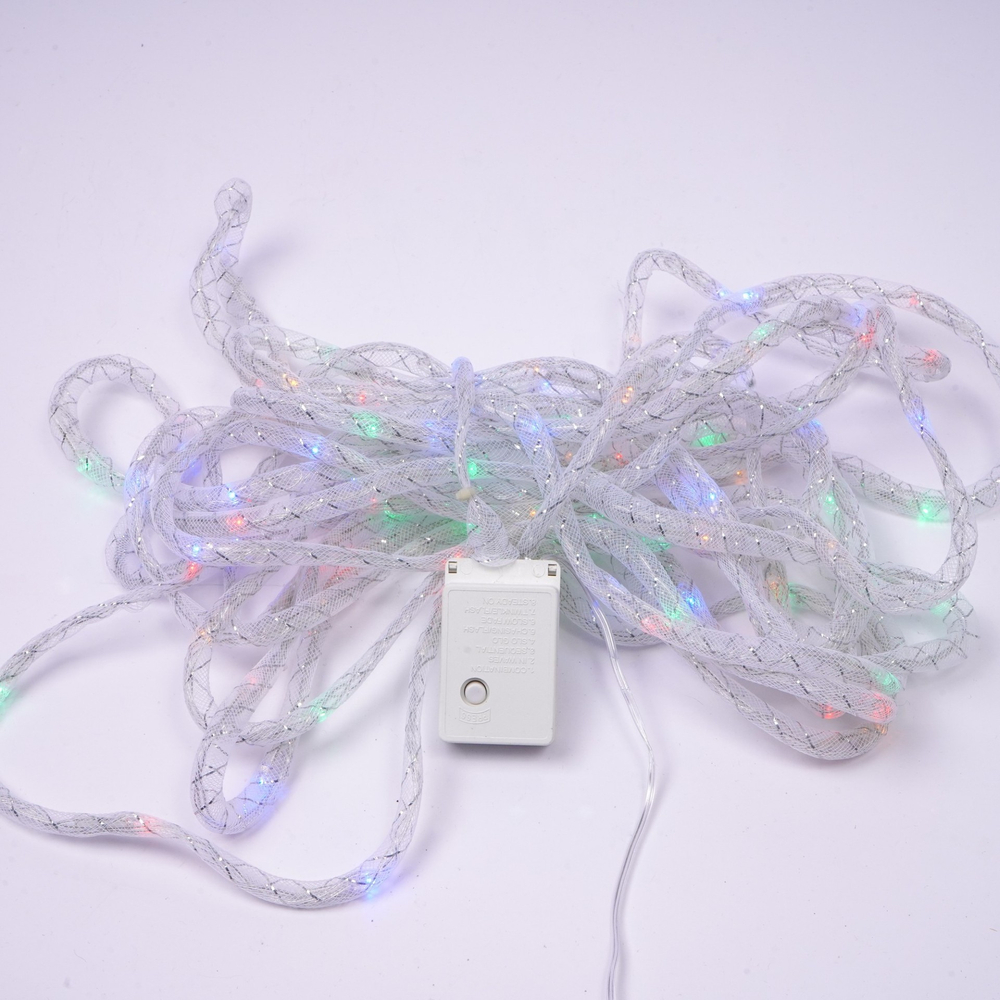 Гирлянда светодиодная Шелковый путь 100шт LED,10м,многоцветная,конроллер