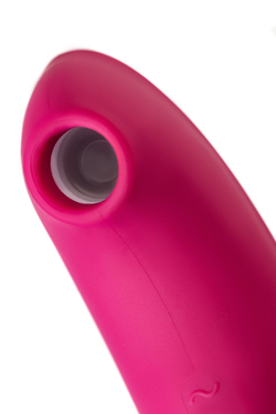 Точечный вибратор с вакуумной стимуляцией Satisfyer Twirling Pro Connect App, силикон, красный, 20см