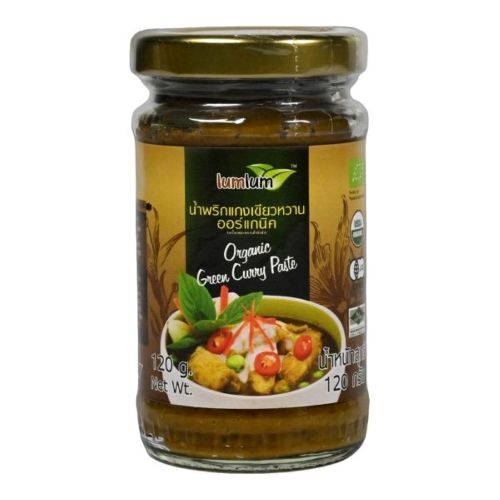 Паста Lum Lum Organic Карри зеленая 120 мл
