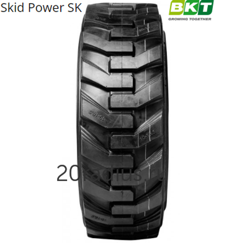 Шина 10-16.5 10PR BKT SKID POWER SK 134A2/120A8 IMP TL Индия