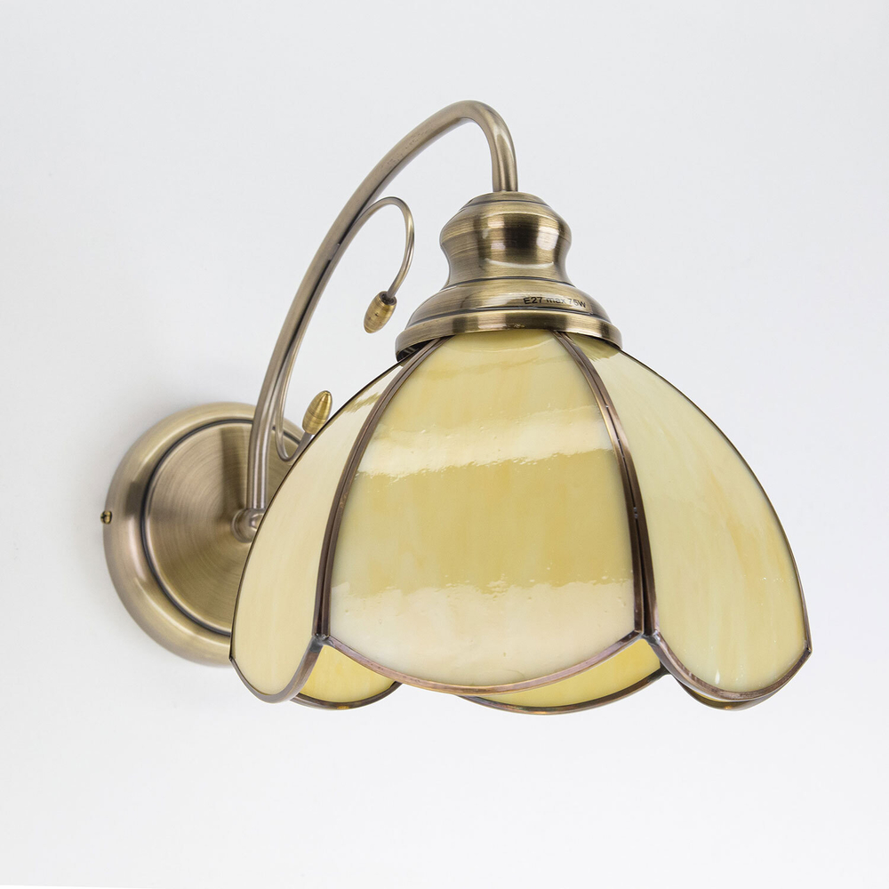 Citilux Познань CL443311 Бра витражное Бронза