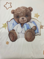 Пеленальный матрасик №2 Топотушки "Пижамная вечеринка" (80х71 см.)