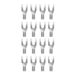 Wireworld 16 silver spade for exchanging, набор сменных разъемов "Лопатка", серебр.,16шт. (SPDSEX16)