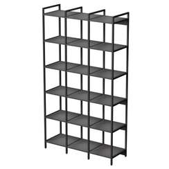 10СВТ.6.400 Стеллаж высокий тройной 6 полок, узкий (1160*400*2080)