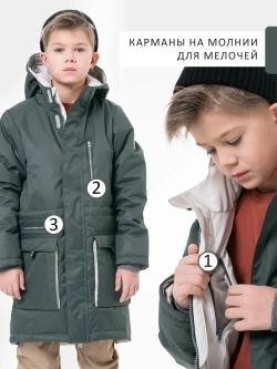 Куртка парка демисезонная мембрана