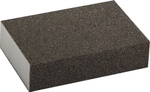 Губка шлифовальная ЗУБР ″Мастер″ четырехсторонняя, средняя жесткость, Р80, 100х68х26мм