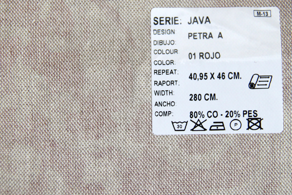 Терможакард Java Petra (Ява Петра) A 01 Rojo