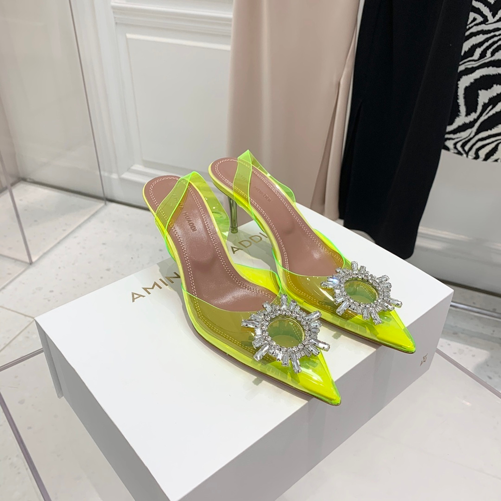 Amina Muaddi Pumps