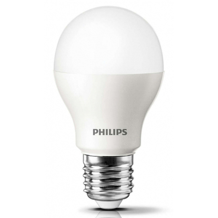 Лампочка светодиодная Philips Essential А60 5Вт 4000K Е27/E27 груша матовая нейтральный белый свет