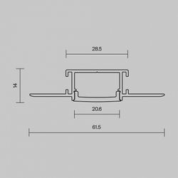 Короб встраиваемый гибкий Maytoni  636003