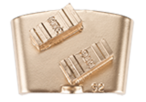 Алмазные шлифовальные сегменты HTC на металлической основе серии S