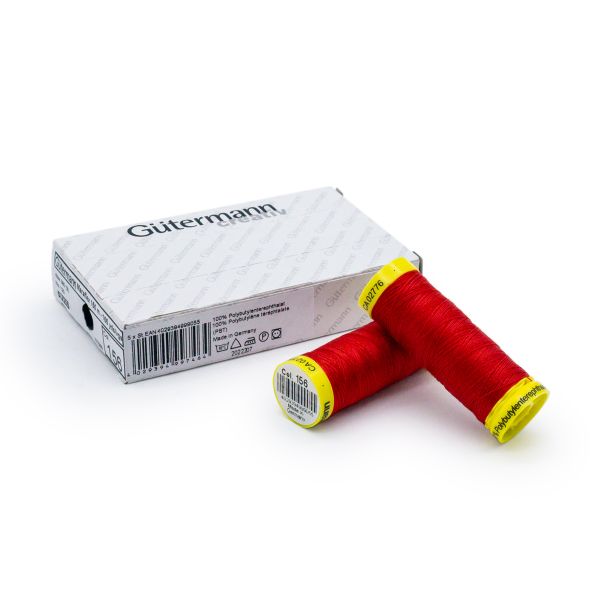Нитки для трикотажа Gutermann Maraflex 120 (150 метров), 5 кат. | 156 красный