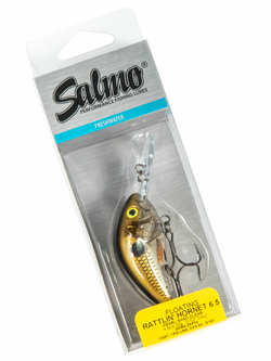 Воблер плавающий Salmo HORHET Rattlin F / 6.5 см, цвет Clear Floating Pearl Shad