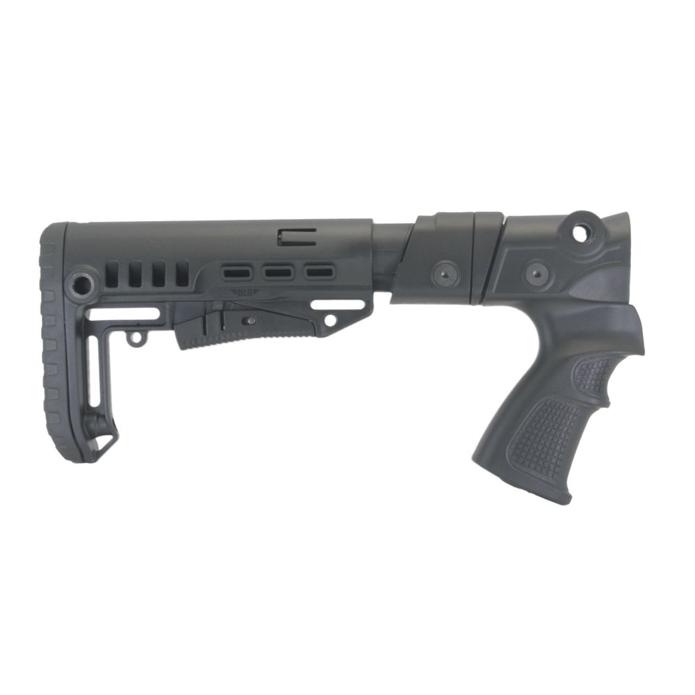 Комплект: Пластиковый складной приклад МР-155, -135, DLG Tactical