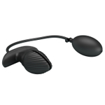 Надувной анальный расширитель Baile Manson, вибрация, 9,6 см