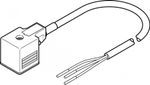 NEBV-A1W3F-P-K-0.6-N-LE3 Соединительный кабель