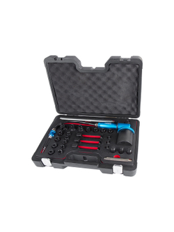 Съемник дизельных форсунок пневматический, 29пр. в кейсе ARNEZI R7720508