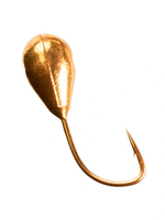 Мормышка Helios вольфрамовая Капля с отверстием граненая 3мм 0,45гр SIL кембрик, камень, подмазка фосфорная (MW-5130ACP-SIL)