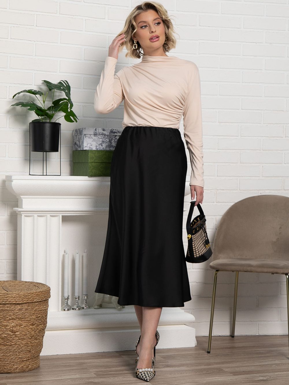 Юбка Фейри (черная) Ю15219-53М LT Collection