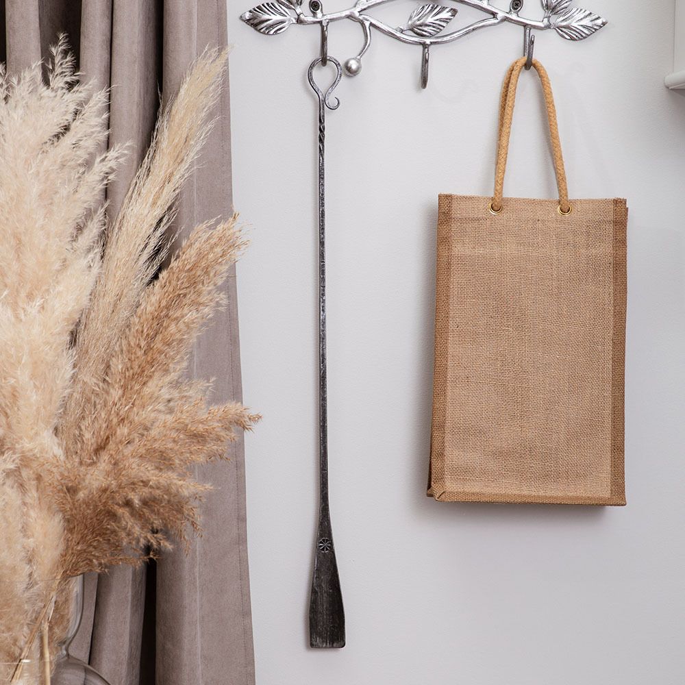 Рожок для обуви кованый Серебро