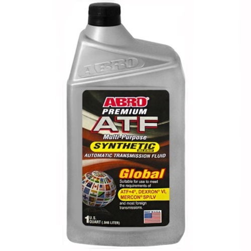 яяМасло транс ABRO Премиум АКПП, Dexron VI, Mercon, SP/LV синтетика (946мл)