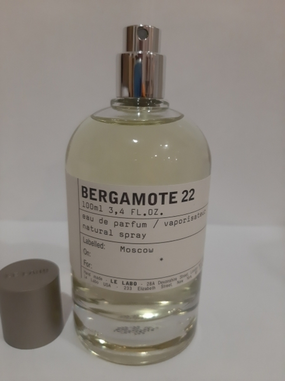 Le Labo Bergamote 22 100ml (Коробка парфюма без слюды, парфюм новый, распаковка для фото)